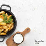 Blat Bucătărie Carrara Oro Detaliu