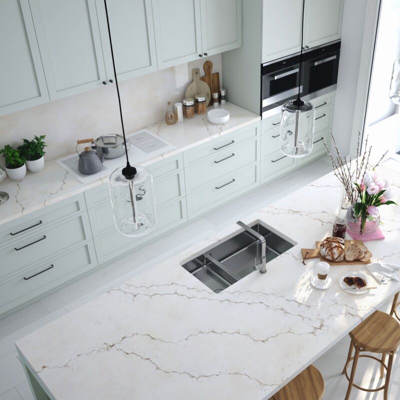 Blat Bucătărie Majestic Brown Insula