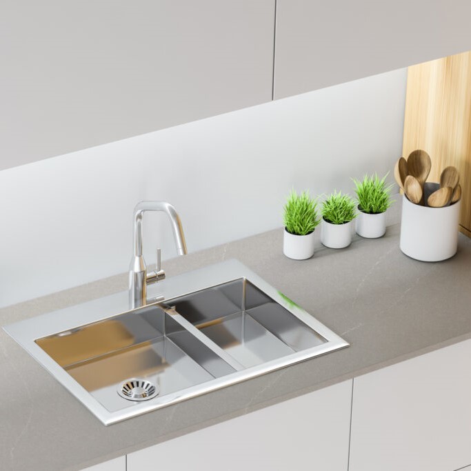 Blat Bucătărie Talia Grey Contrablat